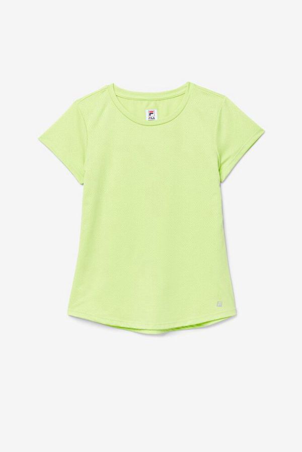 Top De Manga Corta Fila Mujer Verde Claro - Essentials Tennis - España 415097XDT